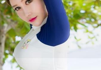 MiStar魅妍社 – 赵欢颜Jessica的白色，私拍里散发的微妙，恍惚间有些不知今夕何年。