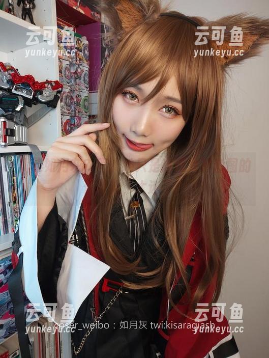 优雅如月灰？不，她只是高清女神套图的代言人，太迷了！