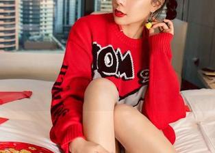 微密圈 – 不得不说，果儿Victoria黑丝吊带这一份写真实在有趣