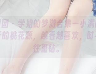 森萝财团 – 学姐的梦游合集—小满的壁纸像是开的桃花源，越看越喜欢，时不时想往里钻。