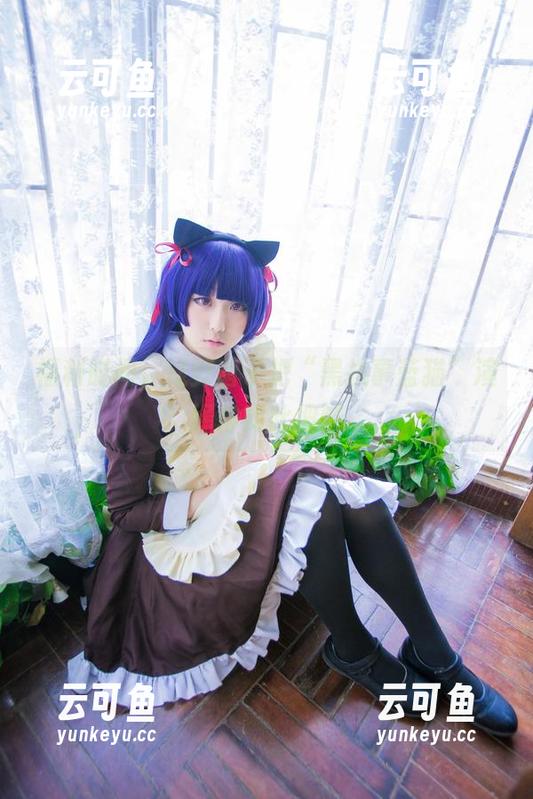 福利时间，浅野菌子把“黑执事蓝猫”演绎得如此细腻