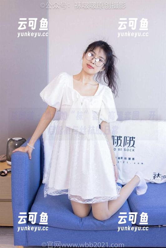 袜啵啵 - 奶油的“袜”宴：高清套图，开启船袜与丝袜的日常